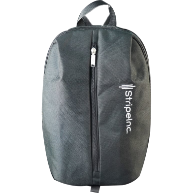 Stripelnc Mini Travel Backpack - Black image
