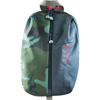Stripelnc Mini Travel Backpack - Green Camouflage image