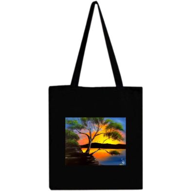 Student Tote Bag For Girls With Zipper And Pocket image