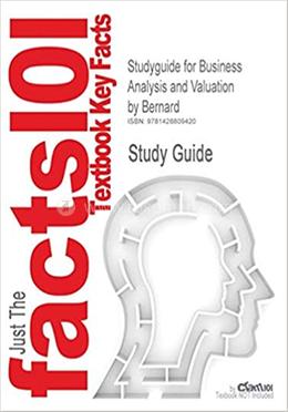 Studyguide for Business Analysis and Valuation by Bernard image
