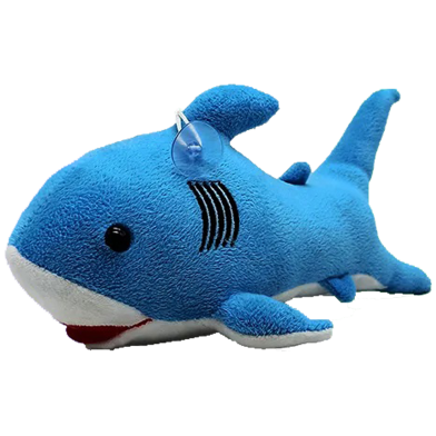 Stuffed Plush Cartoon Shark Plush Dolls Toys for Toddler image