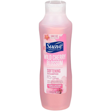 Suave Wild Cherry Blossom Softening Shampoo 887 ml image