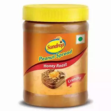 Sundrop Peanut Spread Honey Roast Crunchy (পিনাট স্প্রেড হানি রোস্ট ক্রাঞ্চি) (462 gm) image