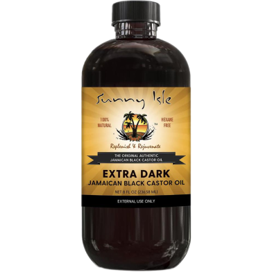 Sunny Isle Extra Dark Jamaican Black Castor Oil 8 oz 236 ml image