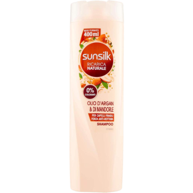 Sunsilk Ricarica Natural Forza Anti-Rottura Shampoo 400 ml image