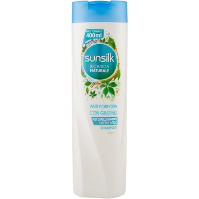 Sunsilk Ricarica Naturale Anti-For. Con Gin Shampoo 400 ml image