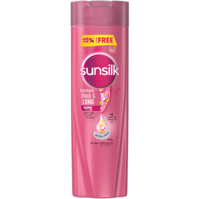 Sunsilk Shampoo Lusciously Thick And Long 170ml (15Percent Extra) image