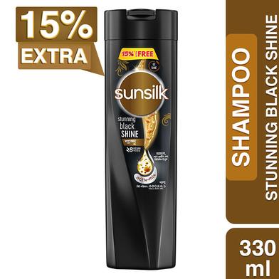 Sunsilk Shampoo Stunning Black Shine 330ml image