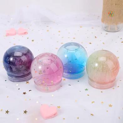 Super Light Jelly Gel Blowing Bubble Toy Slime White - 1 Pcs image