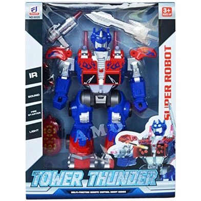 Super Robo Tower Thunder Remote Control Robot image