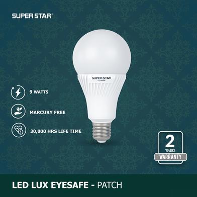 Super Star LED Lux Eye Safe AC LED 9W Daylight Bulb E27- Patch image