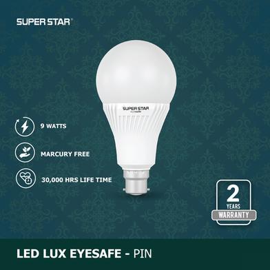 Super Star LED Lux Eye Safe AC LED 9W Daylight Bulb B22- Pin image