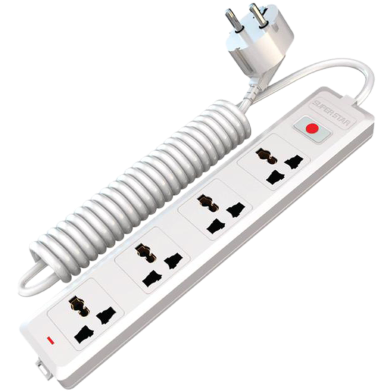 Super Star Smart Extension Socket 2 PIN 4 Socket image