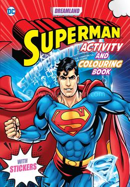 Superman Activity and Colouring Book image
