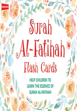 Surah Al Fatihah Flash Card image