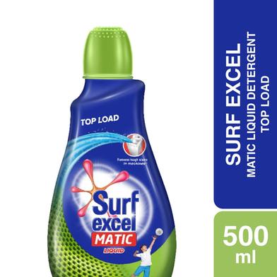Surf Excel Matic Liquid Detergent Top Load 500 Ml image