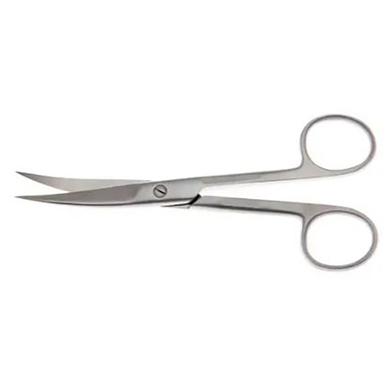 Surgical Instrument Blunt/Sharp Curved Stainless Steel Dressing Scissor (5 Inch) image