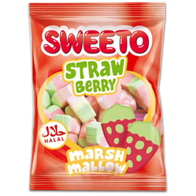 Sweeto Marshmallow Strawberry 30gm image