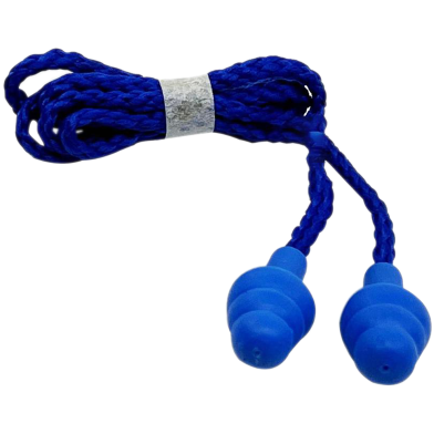 Swimming Ear Plugs And Noise Reduction Plugs - Blue image
