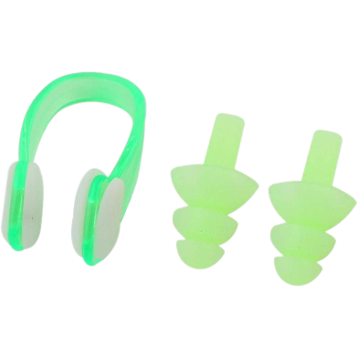 Swimming Nose And Ear Plugs - Green image