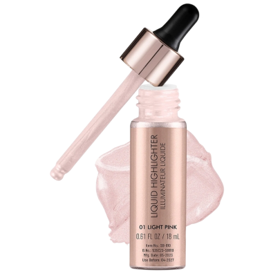 Swiss Beauty Liquid Highlighter Light Pink – 18ml image