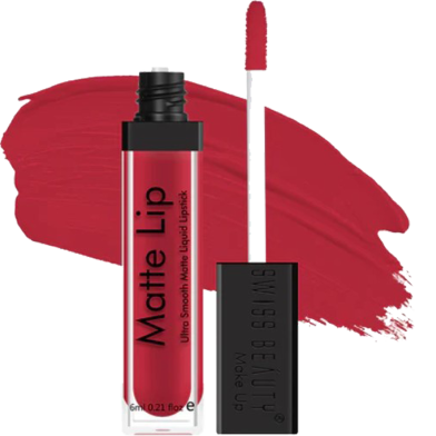 Swiss Beauty Matte Lip Liquid Lipstick- 01 image