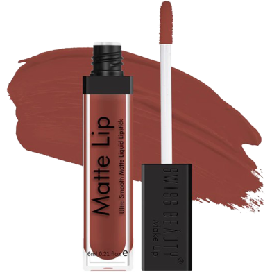 Swiss Beauty Matte Lip Liquid Lipstick- 03 image