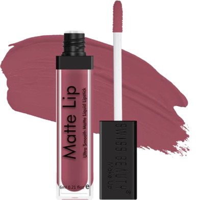 Swiss Beauty Matte Lip Liquid Lipstick- 27 image