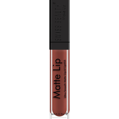 Swiss Beauty Matte Liquid Lipstick - Cafe 03 image