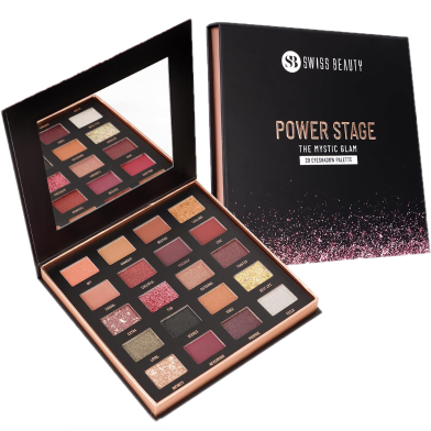 Swiss Beauty Power Stage The Mystic Glam 20 Eyeshadow Palette image