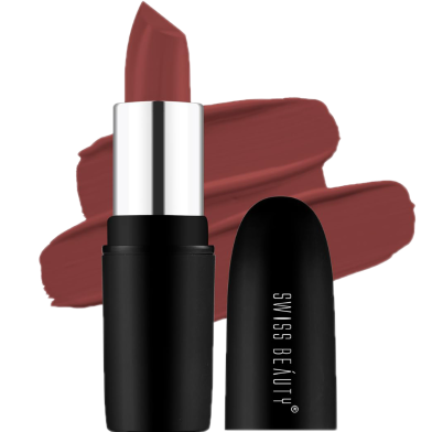 Swiss Beauty Pure Matte Lipstick Natural Coco 215 image
