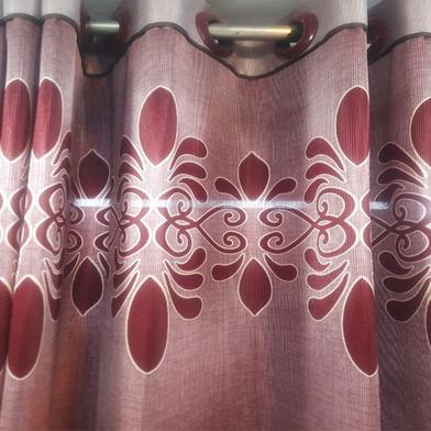 Synthetic Indian Porda 42*84 inch 4 Kuchi 8 Eyelets Standard Size For Windows And Doors image
