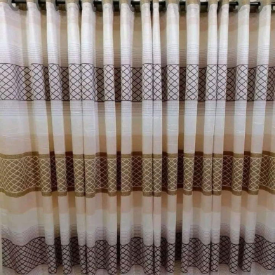 Synthetic Porda 42x84 Inch 4 Kuchi 8 Eyelets Standard Size For Windows And Doors image