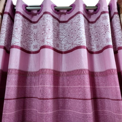 Synthetic Porda 62X84 Inch 6 Kuchi 12 Eyelets Standard Size For Windows AND Doors image