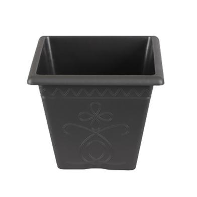 TEL Design Square Planter 12 Inch-Silver image