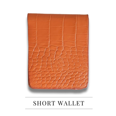 THE MEN’s CODE Brown Leather Short Wallet For Men image