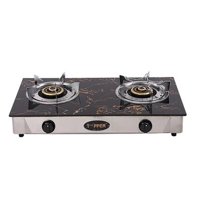 TOPPER Ivory Double Ceramic Auto Stove LPG image