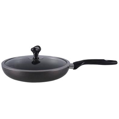 TOPPER Nonstick Glamour Fry Pan With Lid (Black)- 28 cm image