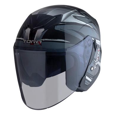 TORQ Arrow Revali Helmets - Glossy Grey And Black image
