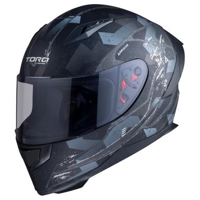TORQ Legend Warfare Helmets - Grey And Black image