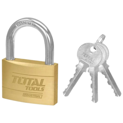 TOTAL Heavy Duty Brass Padlock 20mm image