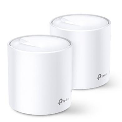 TP-Link Deco X60 AX3000 Whole Home Mesh Gigabit Wi-Fi 6 System Router (2-pack) image