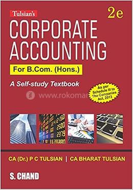TULSIAN’S CORPORATE ACCOUNTING image