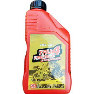 TVS Tur4 10W-30 Semi Synthetic Engine Oil 1L image