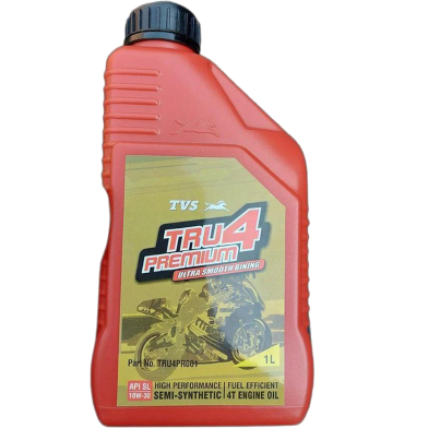 TVS Tur4 10W-30 Semi Synthetic Engine Oil 1L image