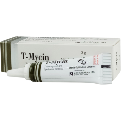 T-Mycin 0.3 Percent Ointment–3gm Tube image