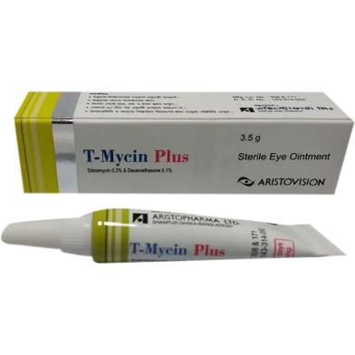 T-Mycin Plus 0.1 Percent, 0.3 Percent Ointment 3.5 gm Tube image