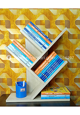 Table Book Shelf - Off White Color image