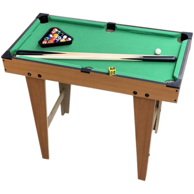 Tabletop Pool Sports Game Wooden Billiards image