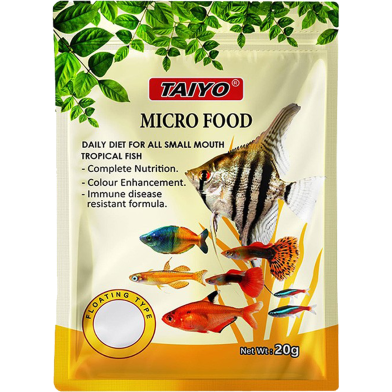 Taiyo Micro Food Yellow 20 gm image